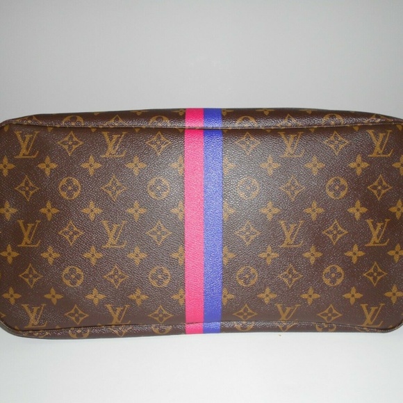 100% Auth Louis Vuitton Neverfull GM MON+ Pouch - Picture 3 of 8